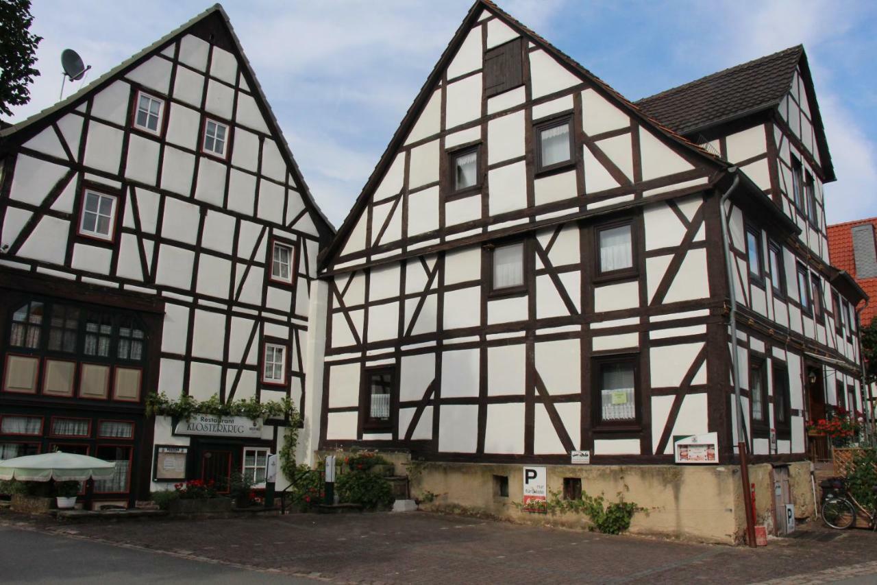 Pension Altes Pfarrhaus Helmarshausen Exterior photo